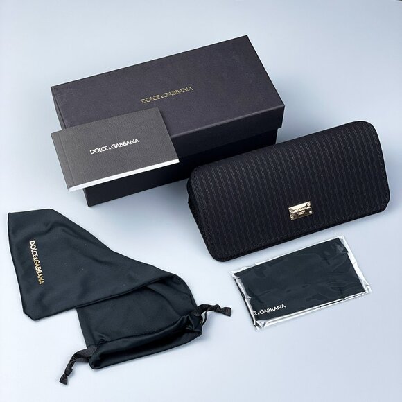 D&G DG4413 342887 BRAND NEW Sunglasses Grey Marble Grey Square Unisex - Picture 11 of 11